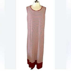 Denim & Company max tank dress L